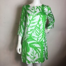 Lilly Pulitzer for Target Green Tropical Leave Dress size SP