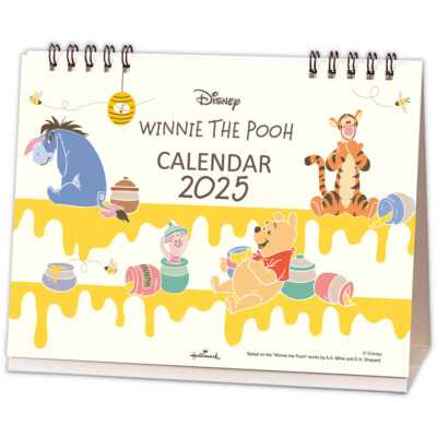 2025 Hallmark Desk Calendar Disney Winnie the Pooh | eBay