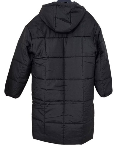 Nike Parka Long Jacket Classic Puffer Hooded Insulated Black New Coat Women Size - Picture 6 of 10
