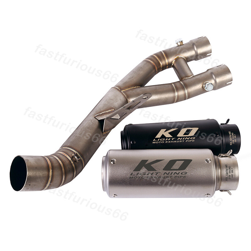For Yamaha YZF R1 R1M 2015-2025 Exhaust Tips Mid Pipe