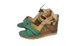 CHAUSSURES FEMME TALON COMPENSE °°° IN EXTENSO °°° TAILLE 41. PROCHE NEUF