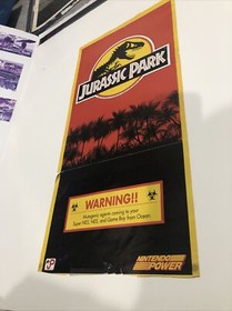 RARE: Vintage Nintendo Power Poster Jurassic Park NES ORIGINAL