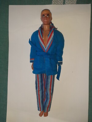 Vintage Ken Malibù im Wide Awake Stripes Outfit #3377 ohne Karton Mattel