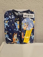 LITTLE SLEEPIES BLUEY DANCE MODE ZIPPY SIZE 3-6 MO