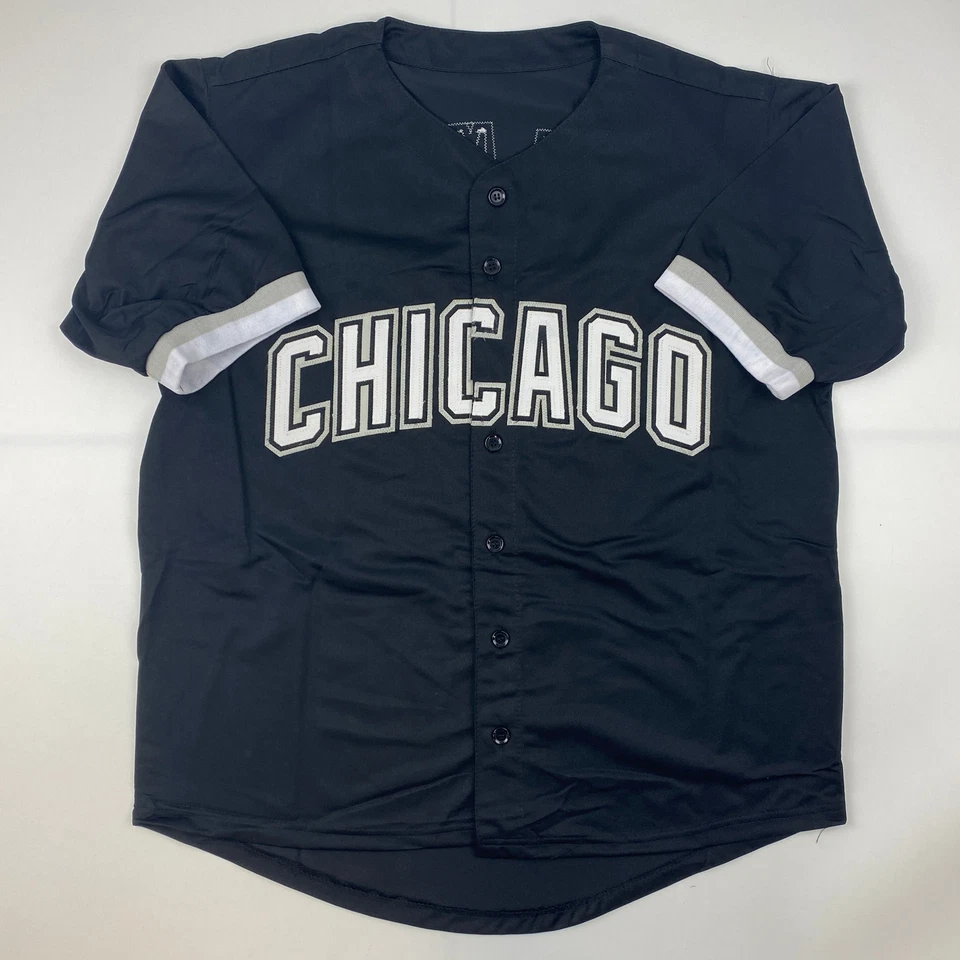 Autographed/Signed Carson Fulmer Chicago Black Baseball Jersey JSA COA - Image 4 of 4