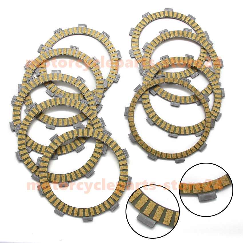 Kit de placa de fricción de embrague para Honda CBR600F 91-98/CBR600F2 91-94/CBR600F3 95-98 Foto 4 de 4