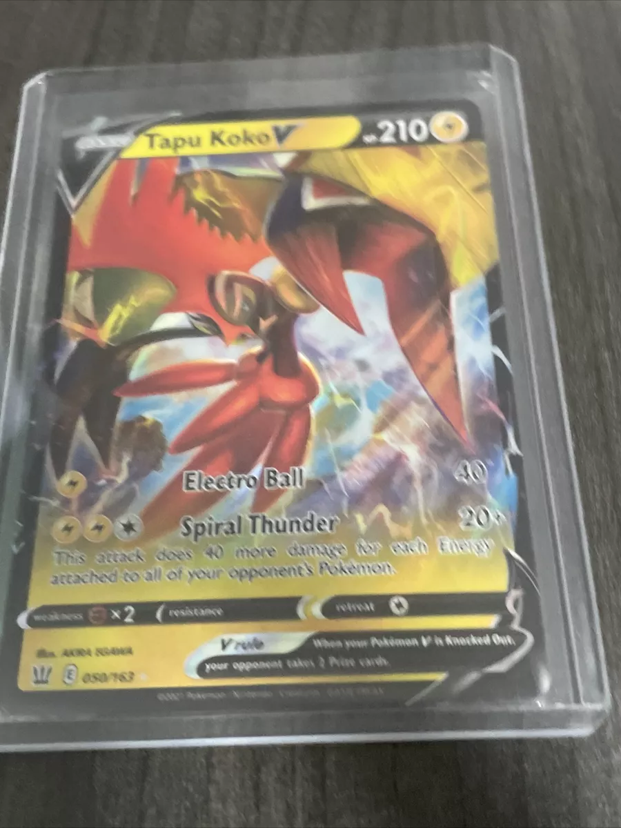 Tapu Koko V - Battle Styles Pokémon card 050/163