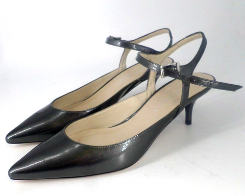 Karen Millen Riemchen-Pumps spitz zulaufend Pewter UK 4,5 EU 37,5 NH07 41 SALEs - Bild 4 von 7
