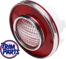 US MADE 1975 - 1979 Corvette Back Up Light Lamp Lens Assembly TRIM PARTS C3 NEW