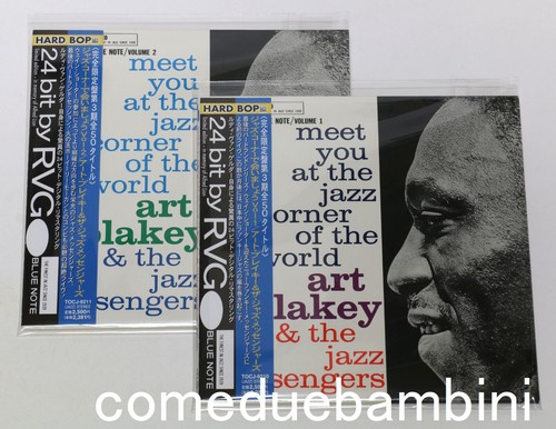 Art Blakey Meet You At The Jazz Corner Of The World Vol.1 & 2 Set BLUE NOTE CD - Afbeelding 1 van 5