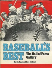 BASEBALL'S BEST, THE HALL OF FAME GALLERY, HUGE, 1ST, 1977 H/C, D/J. 10312