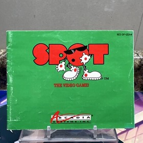 Spot: The Video Game 7Up NES Nintendo Complete CIB #ML