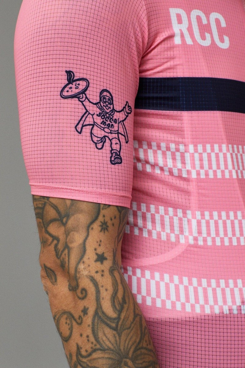 NEW Rapha RCC Etape Men's Pro Team Flyweight Jersey XL Pink NEW Rapha RCC Etape Men's Pro Team Flyweight Jersey XL Pink