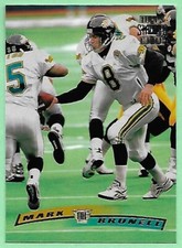 1996 Topps Stadium Club Football Mark Brunell #64 Jaguars👍