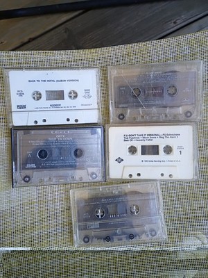 Vintage Hip Hop Cassette Tape Lot x5 - Run DMC Black Sheep Onyx LOOSE