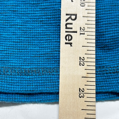 INC International Concepts Hoodie Boys Size L Blue Long Sleeve Henley 100 Cotton - Picture 6 of 6