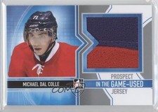 2013-14 In the Game-Used Prospect Jersey Silver Michael Dal Colle #PJ-03 0c3