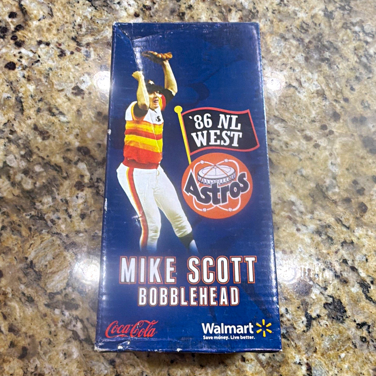 Coca-Cola Mike Scott #33 Houston Astros 45th Anniversary Bobblehead Walmart
