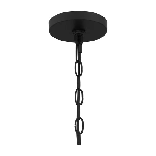 Quoizel PRC5016 Prescott 3 Light 16"W Taper Candle Pendant - Black - Picture 6 of 12