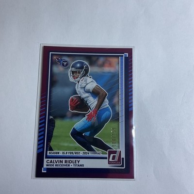 2025 Panini Donruss - Calvin Ridley #148 Season Stat Line /159