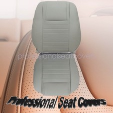 Passenger Bottom Top Perf Leather Seat Cover Gray For 2005-2009 Ford Mustang Gt Passenger Bottom Top Perf Leather Seat Cover Gray For 2005-2009 Ford Mustang Gt
