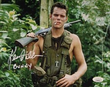 Kevin Dillon Signed 8x10 Platoon Bunny Autographed JSA