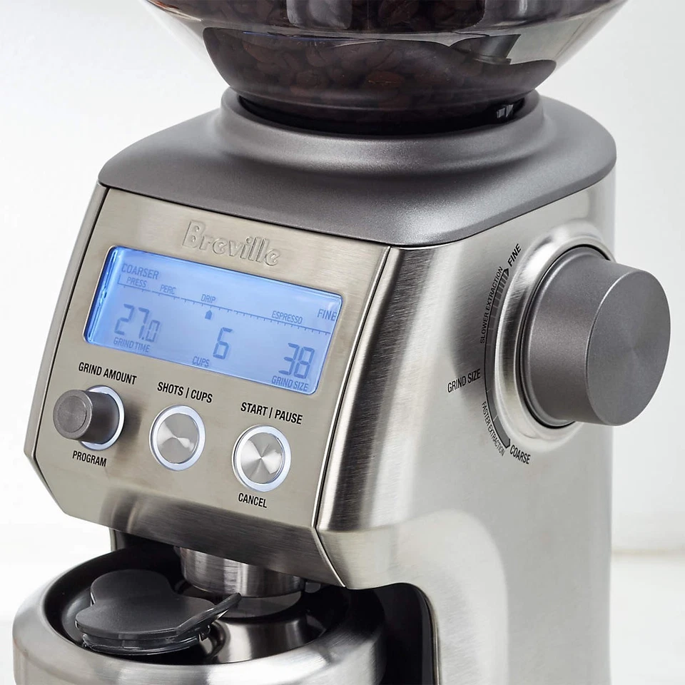 Amoladora de rebabas cónicas Breville Smart Grinder Pro Foto 2 de 4