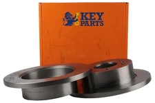 2x Brake Discs Pair Solid fits MERCEDES SPRINTER 906, 907 3.0D Rear 2006 on Set