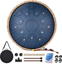 Steel Tongue Drum 15 Noten 14 Zoll D-Key Panda Balmy Drum Percussion Instrument