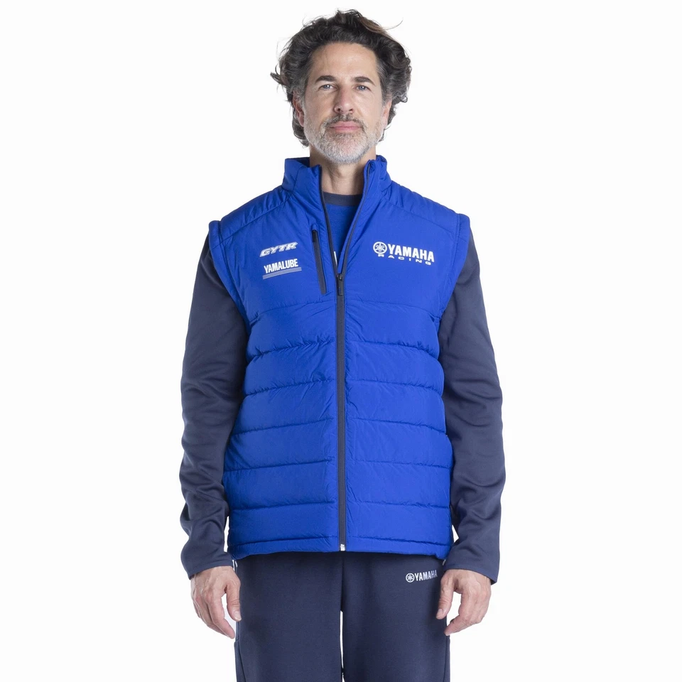 YAMAHA MOTOR EUROPE N.V Original Yamaha Paddock Blue Herren Jacke Hybridjacke Übergangsjacke MT07 R1 YZF