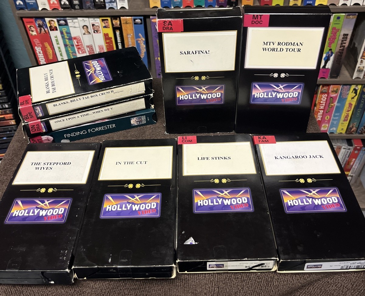 その他 Hollywood 4 [VHS] Hollywood Video VHS Lot (9) Top Hit, Drama, Family, Comedy & More