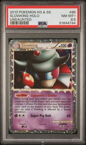 Slowking graded PSA 8.5 for sale on eBay