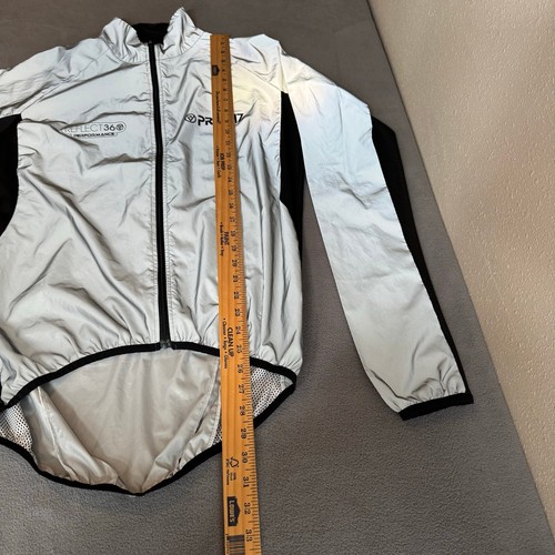 Proviz Reflect360 Performance Reflective Cycling Jacket Mens M Silver Hi Viz - Picture 15 of 20