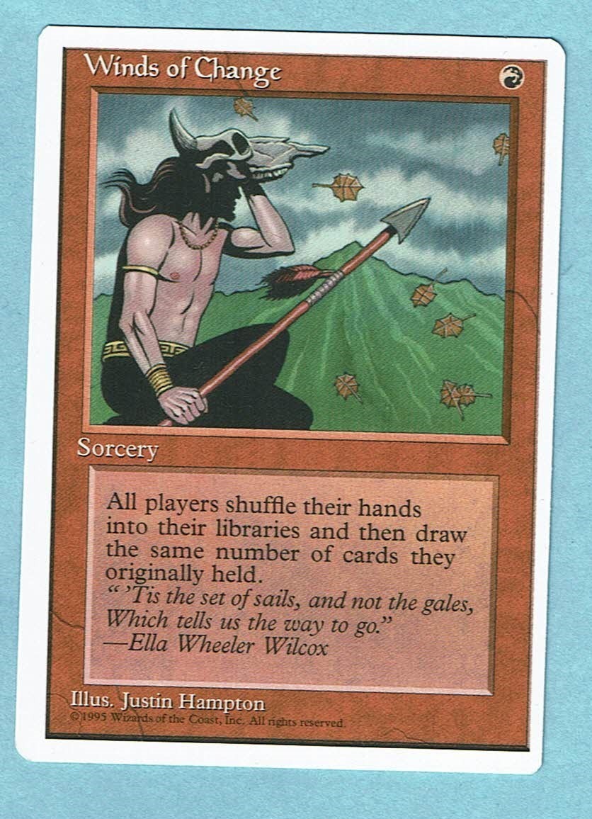 MTG (NM) Winds of Change 4th Edition Magic The Gathering WOTC VTG 1995