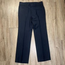 VTG Levi's Action Slacks Dark Blue Navy Size 35x31 Vintage Straight Pants