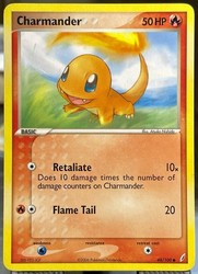 Charmander 48/100 EX Crystal Guardians Common