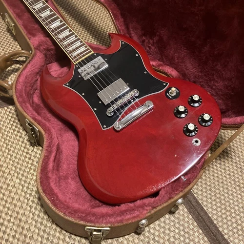 Gibson 1999 SG Standard Cherry Red Electric Guitar Large Guard ABR-1 Bridge