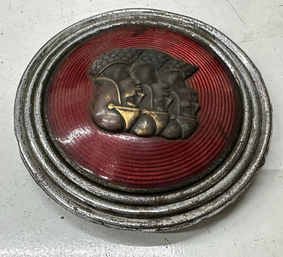 Insignia emblema maletero Graham Paige original años 30 vintage 1937 automóvil coche automático Foto 4 de 4