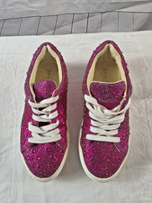 Glitz  Fun Betsey Johnson Sidny Rhinestone Sneaker sz 5M