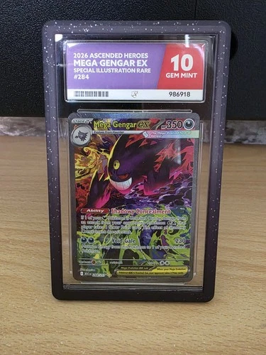 Mega Gengar Sir  Ascended Hero 284/217  Ace 10 Perfect Subs