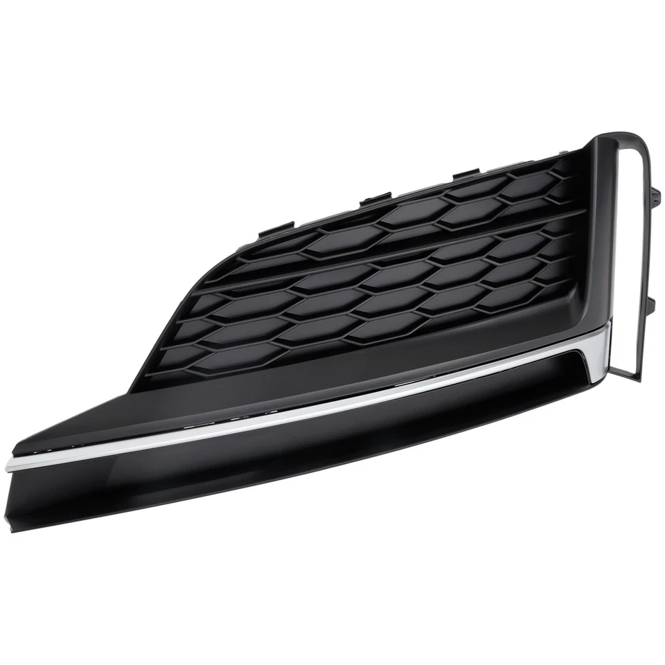 Set of 2 Fog Light Covers Front Driver & Passenger Side Left Right for Audi Pair Foto 3 de 4