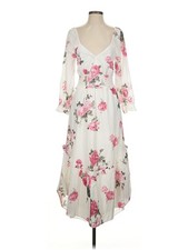 LoveShackFancy Women Ivory Casual Dress XS