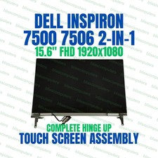 Complete Dell Inspiron 7506 2-in-1 LAPTOP 15.6" FHD Touch LCD Screen Display