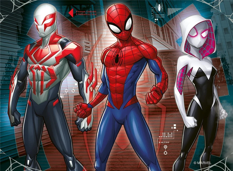 Rompecabezas Ravensburger Marvel Spider-Man 4 en caja (12, 16, 20, 24 piezas) para Foto 4 de 4