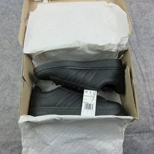 New ADIDAS Mens Grand Court 2.0 Cloudfoam Sneakers Black Size 10 Leather NIB