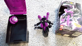 Lego Technic Throwbots Lot of 4 -8500-8502-8506-8507 with Cases, 2 Discs