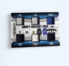 1992 Leaf Draft History #DH-13 SN30 Jetter • Damon • Giambi • O’Neal • Laettner