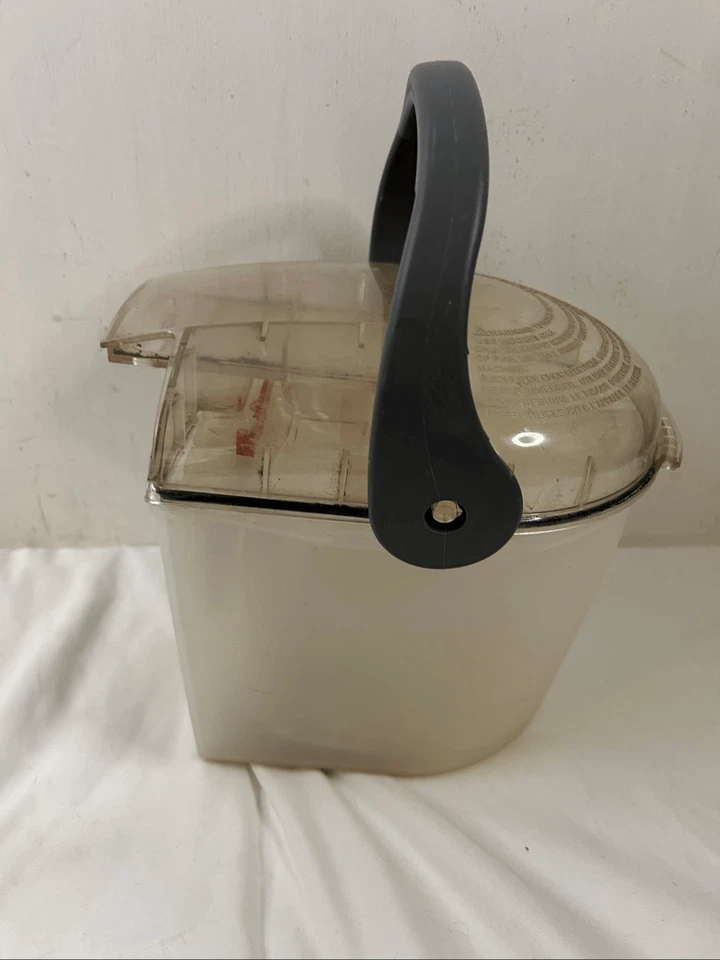 Champú limpiador alfombra térmica Bissell Pro piezas modelo 8910 tapa y cuchilla del tanque de agua Foto 2 de 4