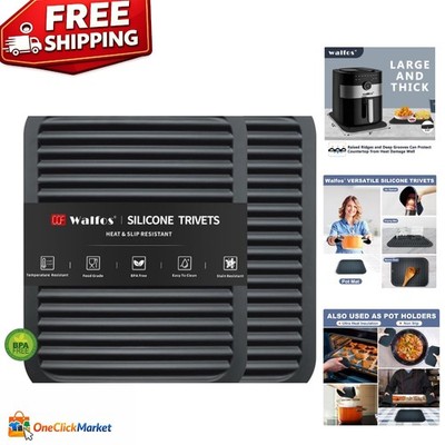 Multi-Function Silicone Trivets for Hot Dishes - Vibrant Kitchen Essentials