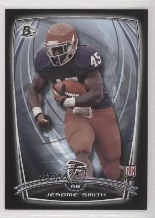 2014 Bowman Rookies Black Jerome Smith #10 RC sm1